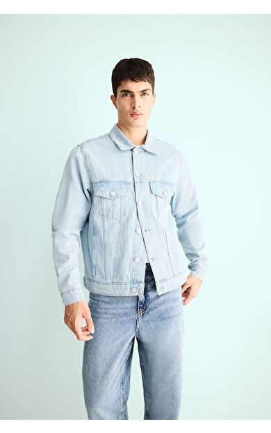 DeFacto Regular Fit Jean Ceket