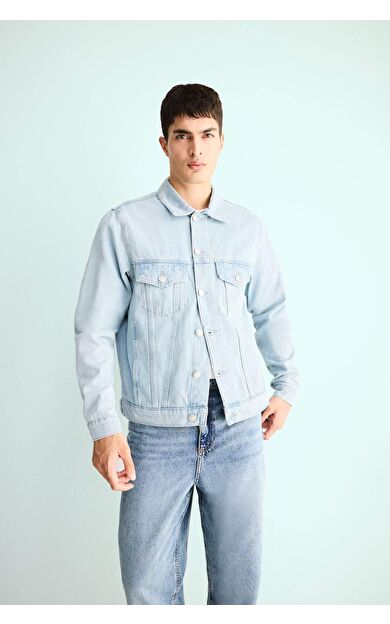 DeFacto Regular Fit Jean Ceket