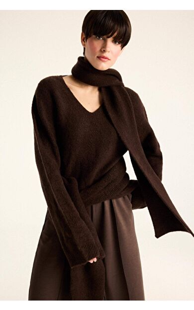 Regular Fit V Yaka Kazak