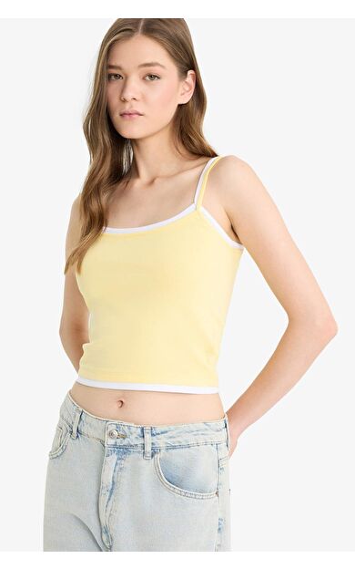 DeFacto Coool Fitted Ribana Askılı Atlet