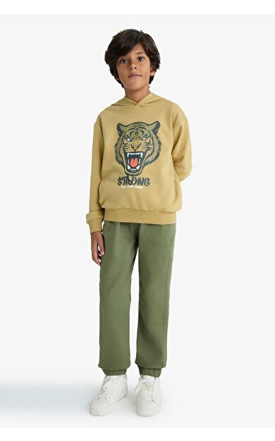 DeFacto Erkek Çocuk Jogger Fit Gabardin Pantolon F5038A825WNKH450