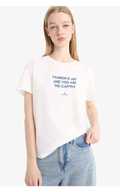 Coool Regular Fit Baskılı Kısa Kollu Tişört