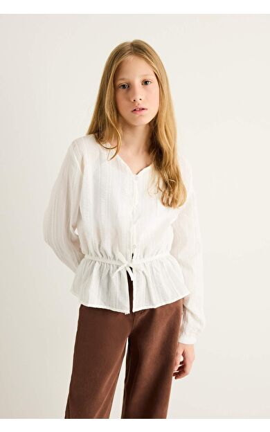 Kız Çocuk Uzun Kollu Bluz