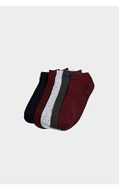 Erkek 5'li Pamuklu Patik Çorap F5275AXNSKR1