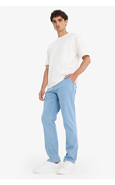 DeFacto Sergio Regular Fit Normal Bel Boru Paça Jean Pantolon F5646AX25AUNM39