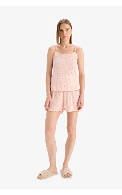 DeFacto Regular Fit Askılı 2'li Takım -Fall in Love F5774AX25SMPN675