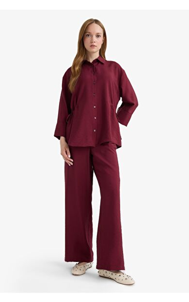 DeFacto Regular Fit Cep Detaylı Düz Paça Pantolon F5803AX25AUBR237