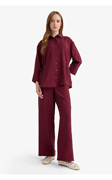 DeFacto Regular Fit Cep Detaylı Düz Paça Pantolon F5803AX25AUBR237