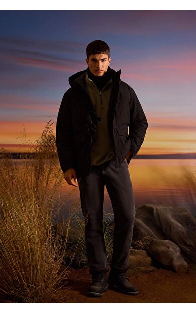 Diago Comfort Fit Yüksek Bel Geniş Paça Düz Paça Jean Pantolon