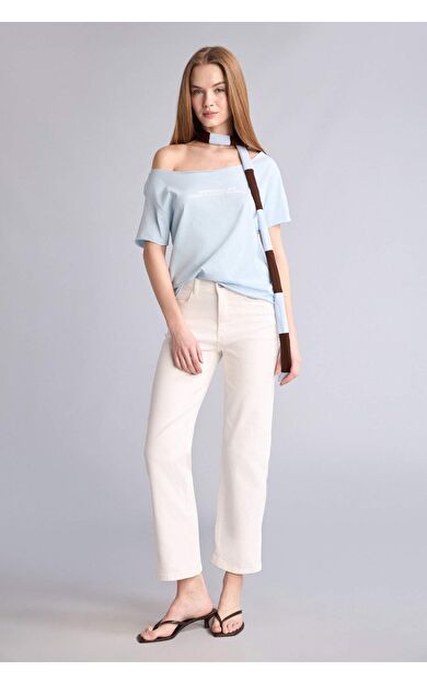 DeFacto Comfort Straıght Normal Bel Bilek Boy Jean Pantolon