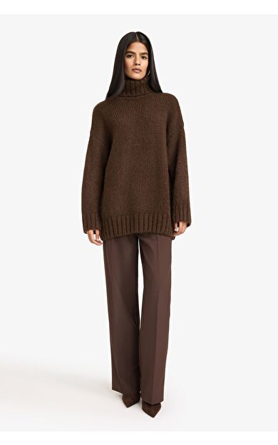 DeFacto Straight Fit Fleto Cepli Normal Bel Standart Boy Pantolon