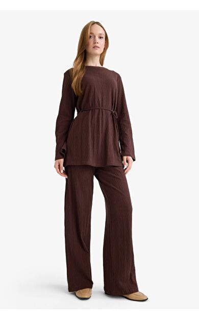 DeFacto Wide Leg Pantolon F6368AX25AUBN328