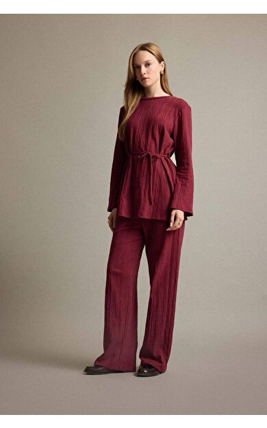 Wide Leg Pantolon F6368AX25AUBR115