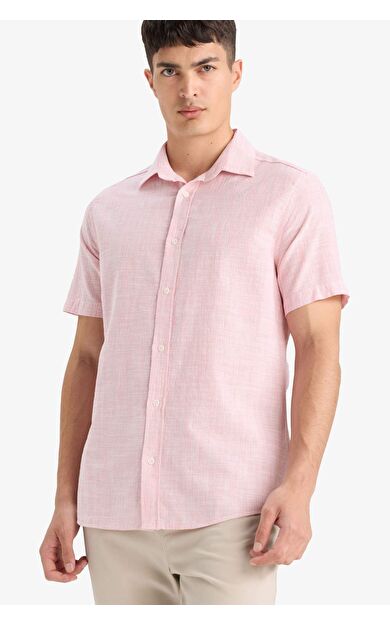 DeFacto Pamuklu Kısa Kollu Gömlek F6401AX25SMBR184