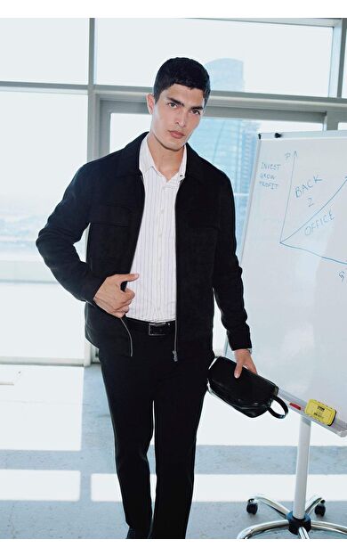 DeFacto Erkek Suni Deri El Çantası