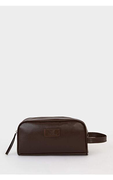 Erkek Suni Deri El Çantası