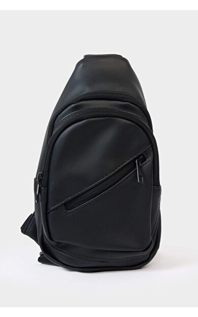 Erkek Suni Deri Çapraz Çanta