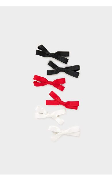 DeFacto Kız Çocuk 6'lı Kurdeler Çıtçıtlı Toka