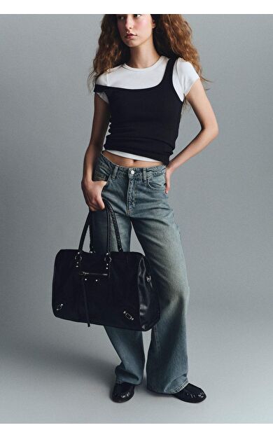 Kadın Suni Deri Omuz Çantası