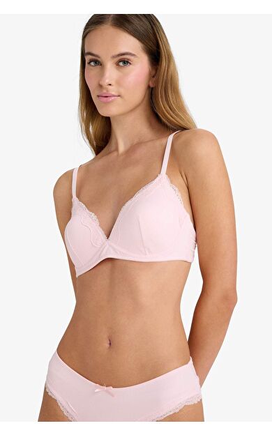 Micro Kaplı Dolgusuz Balensiz Bralet -Fall in Love