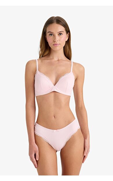 DeFacto Dantel Detaylı Micro Brazilian Külot -Fall in Love