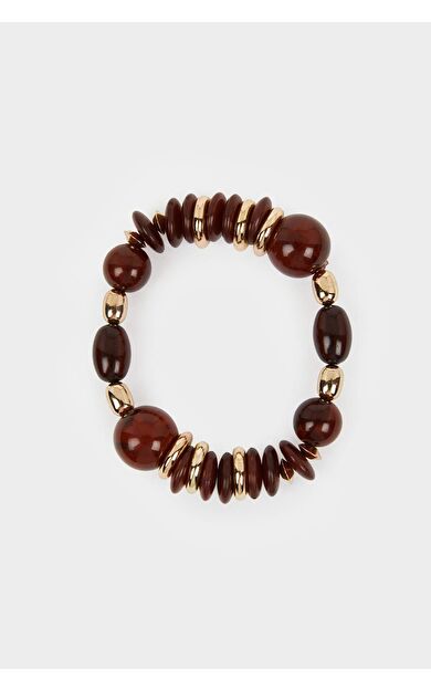 DeFacto Kadın Kahverengi Taşlı Bileklik