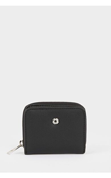 Kadın Suni Deri Cüzdan F6796AXNSBK27