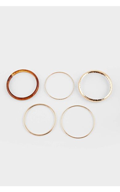 DeFacto Kadın 5'li Gold Bilezik