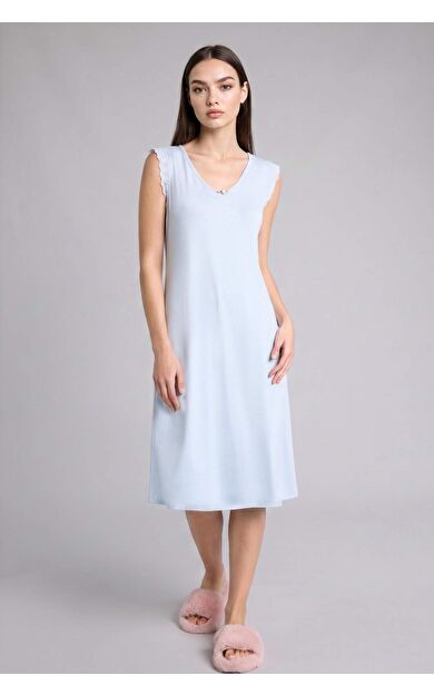 DeFacto Regular Fıt V Yaka Kısa Kollu Elbise