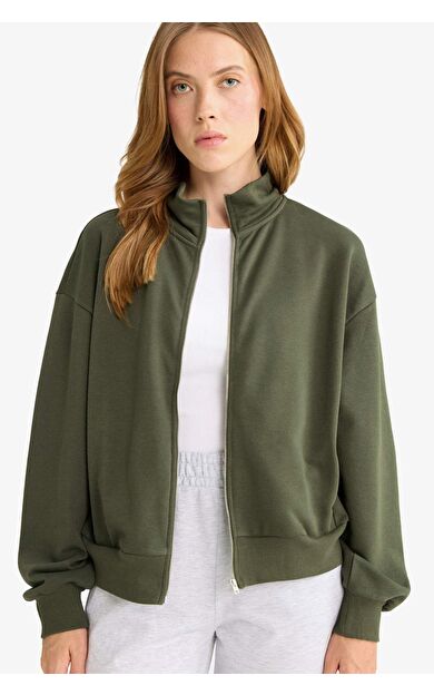 Regular Fit Basic Düz Hırka F7107AX25AUKH211