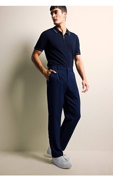 Straight Fit Düz Paça Pantolon