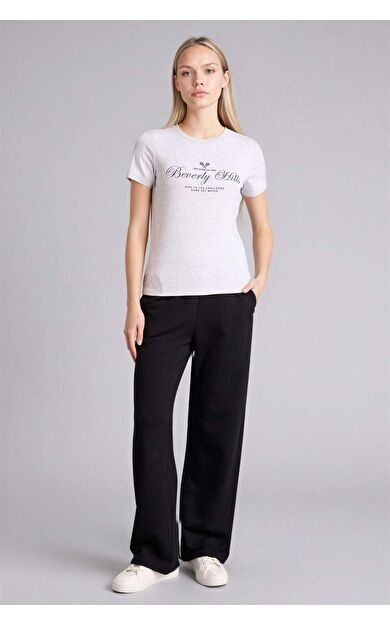 Straıght Fıt Basıc Düz Pantolon