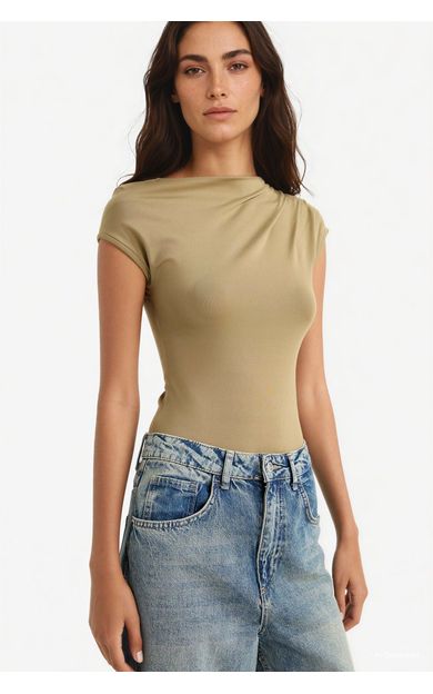 DeFacto Slim Fit Dar Kesim Tek Omuzlu Atlet F7297AX25AUKH459