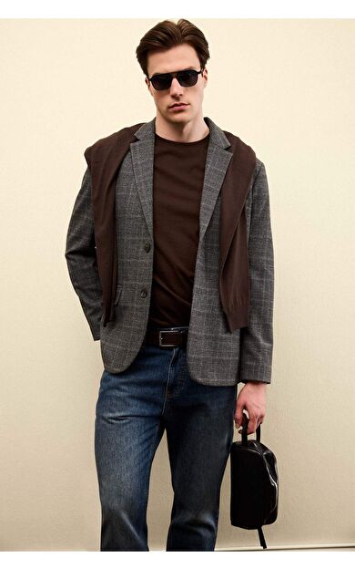 Modern Fit Blazer Ceket