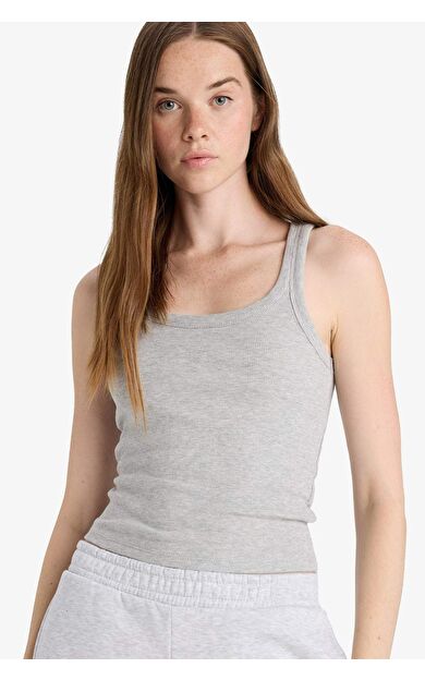 DeFacto Fitted U Yaka Fitilli Kaşkorse Atlet F7818AX25AUGR256