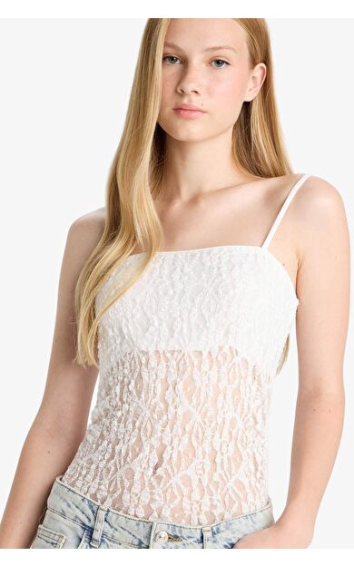 DeFacto Coool Fitted Dantel Bodysuit