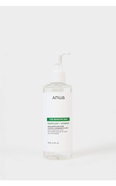 DeFacto Anua Heartleaf Gözenek Kontrol Nazik Temizleme Yağı 200ml