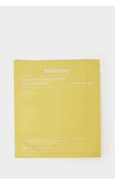 DeFacto Biodance Radiant Vita Niacinamide Real Deep Maske 34gr
