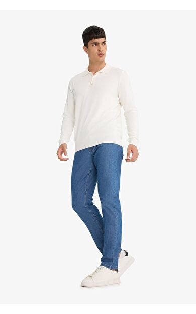 DeFacto Tapered Fit Geniş Paça Jean Pantolon