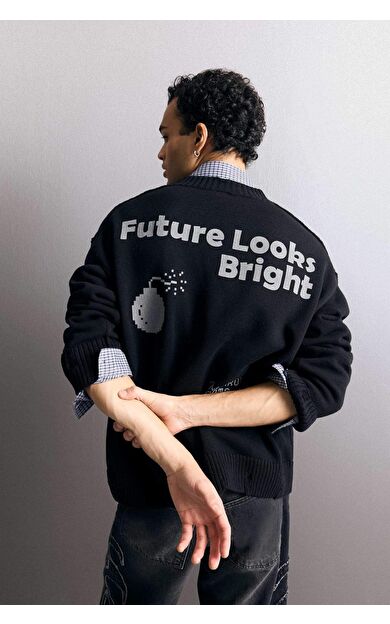 Oversize Geniş Kalıp Triko Kazak