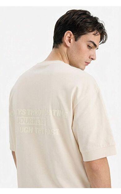 Nefes Alabilen Loose Fit Baskılı Tişört