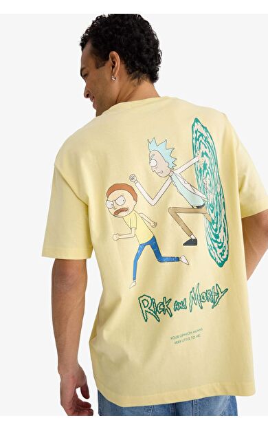 DeFacto Rıck and Morty Boxy Fıt Tişört