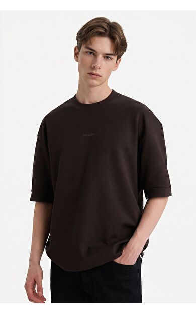 DeFacto Nefes Alabilen Loose Fit Baskılı Tişört