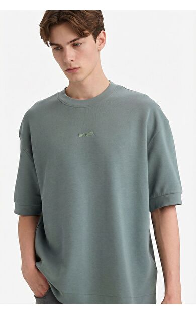 DeFacto Nefes Alabilen Loose Fit Baskılı Tişört