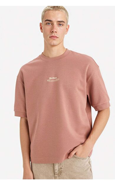 Nefes Alabilen Loose Fit Baskılı Tişört