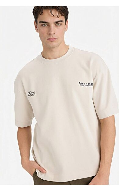 Nefes Alabilen Loose Fit Baskılı Tişört