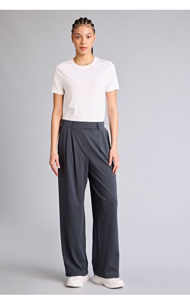DeFacto Wide Leg Geniş Paça Bilek Boy Sporcu Pantolon