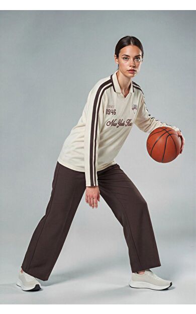 DeFacto NBA Chıcago Bulls Wıde Leg Dokuma Pantolon