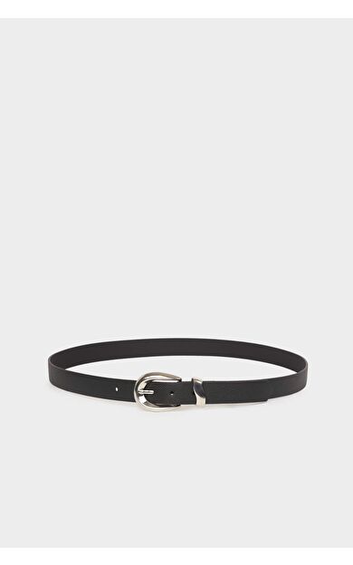 DeFacto Kadın Suni Deri Jean Kemeri