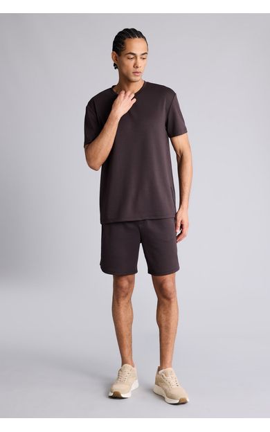 DeFacto Standart Fıt Sporcu Kısa Paça Modal Şort Kahve F8393AX26SPBN338
